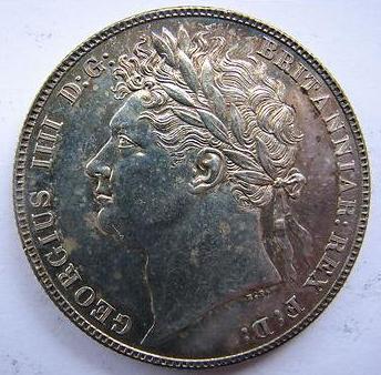 1820-Half-Crown.-Nice-Toned.-Need-Value