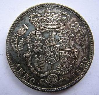 1820-Half-Crown.-Nice-Toned.-Need-Value