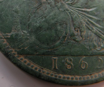 1862-Penny.-Bronze-Disease-Or-Green-Patina?