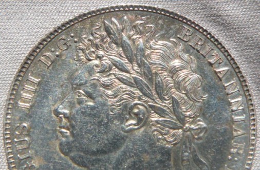 1820-Half-Crown.-Nice-Toned.-Need-Value