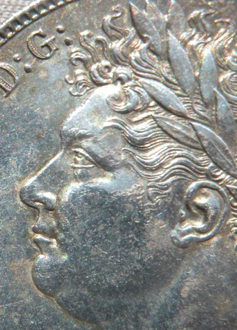 1820-Half-Crown.-Nice-Toned.-Need-Value