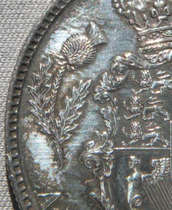 1820-Half-Crown.-Nice-Toned.-Need-Value