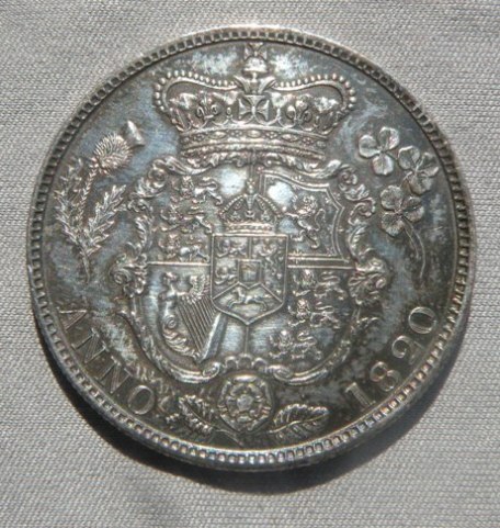 1820-Half-Crown.-Nice-Toned.-Need-Value