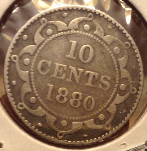 Rare-1880-Newfoundland-10-Cents