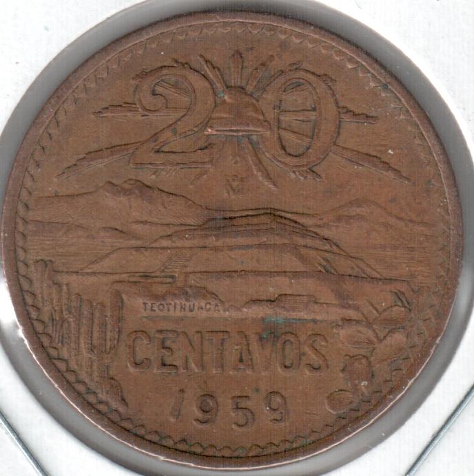 Please-Grade:-Mexico-20-Centavos-1959