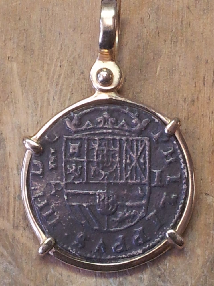 Spanish-Empire-Coin-In-A-14ky-Bezel.