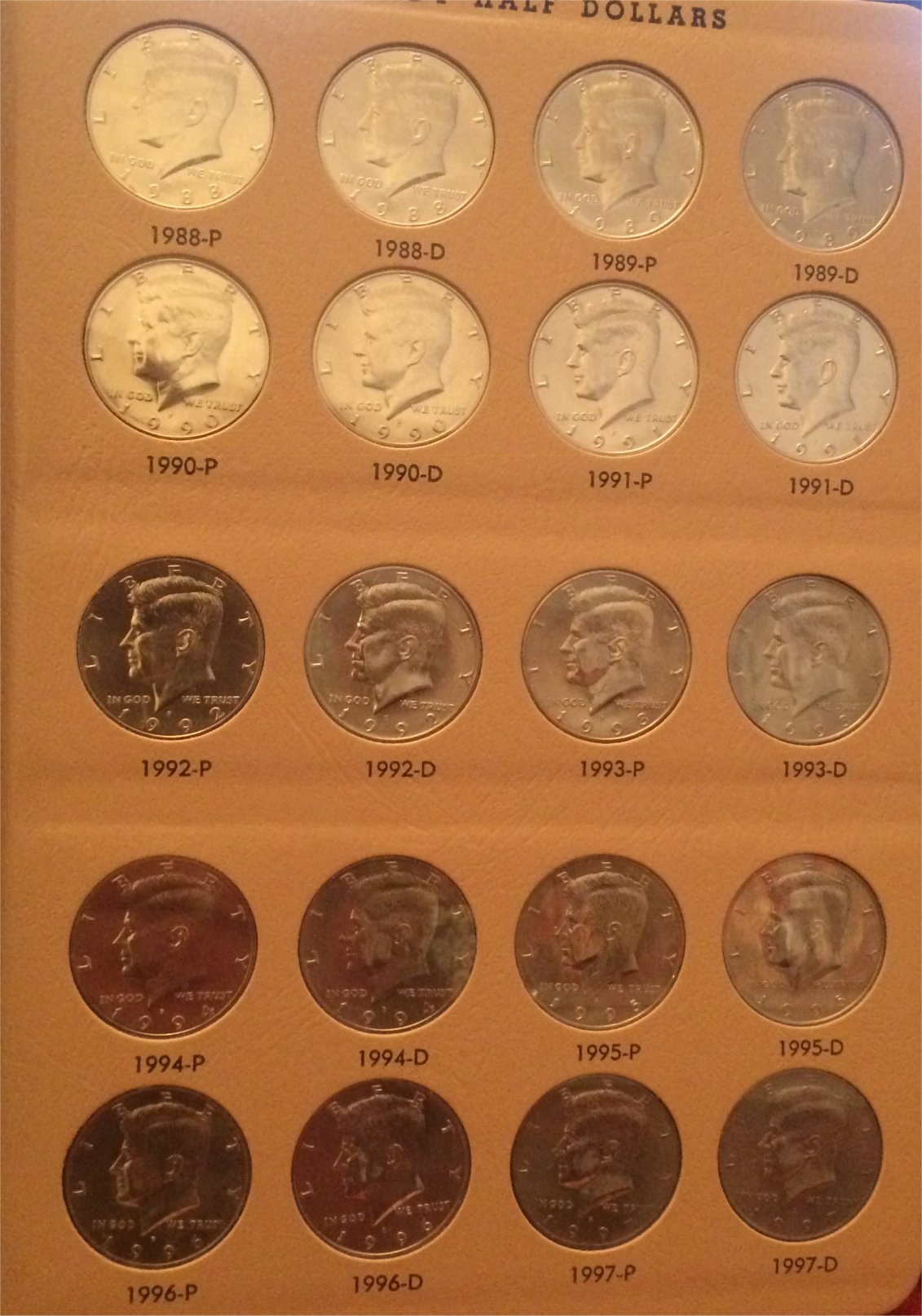 Filled-Up-My-First-Dansco-Today-Custom-JFK-Collection