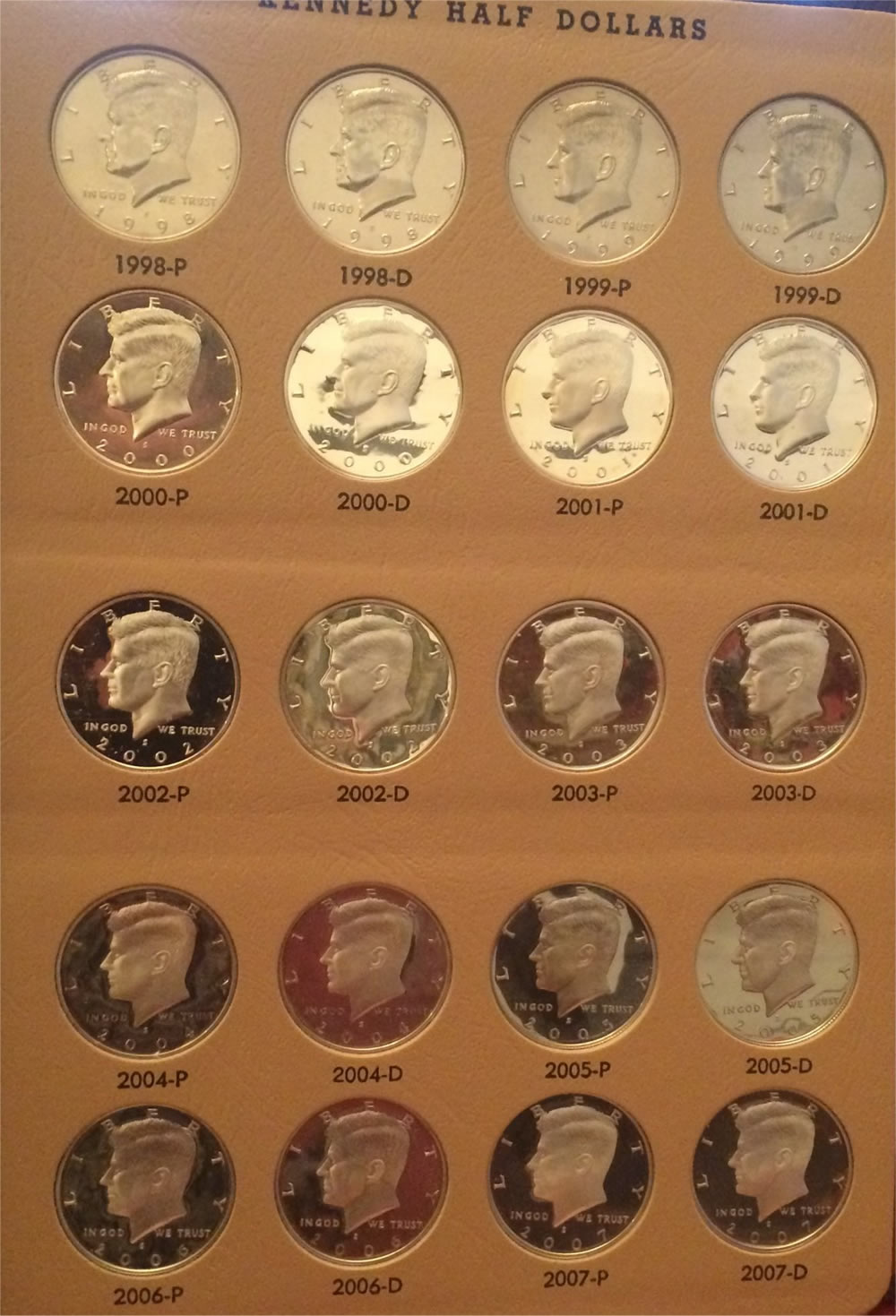 Filled-Up-My-First-Dansco-Today-Custom-JFK-Collection