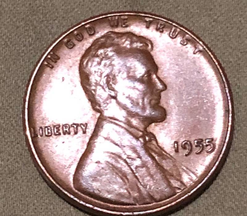 1955-Penny-In-Bank-Roll-I-Was-About-To-Recycle-At-Coinstar