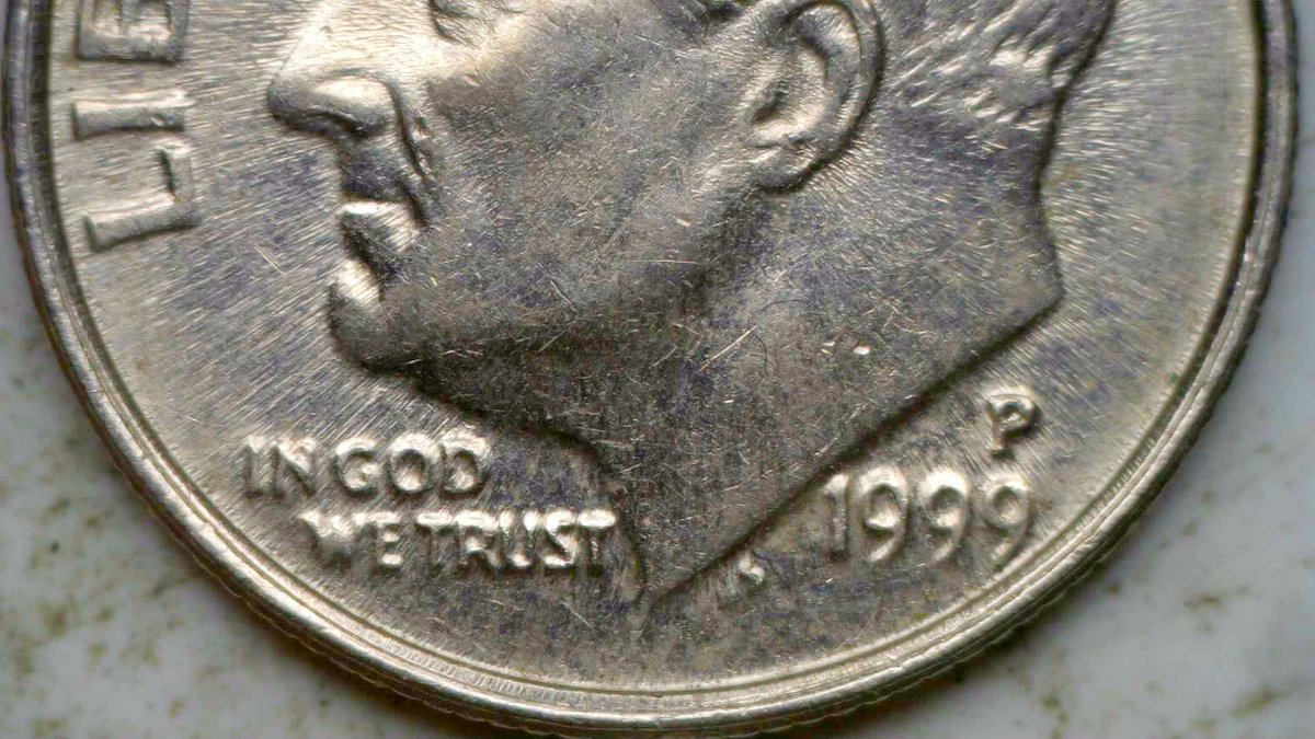 1999-P-Dime-Reverse-Looks-Very-Strange,-Not-Sure-If-Its-An-Error-Or-Damaged
