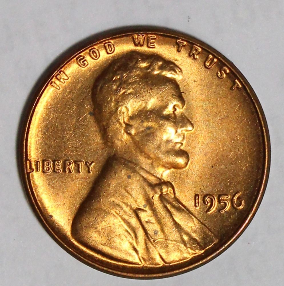 1956-LWC-W/-Die-Crack-On-Suit-Plus-Small-Chip-Next-To-Tie....+-Weak-Strike