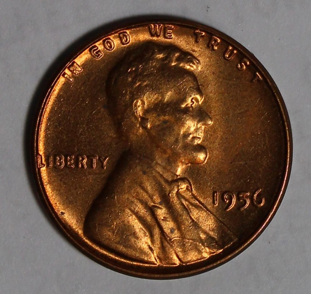 1956-LWC-W/-Die-Crack-On-Suit-Plus-Small-Chip-Next-To-Tie....+-Weak-Strike
