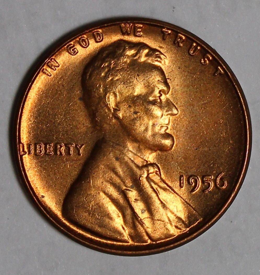 1956-LWC-W/-Die-Crack-On-Suit-Plus-Small-Chip-Next-To-Tie....+-Weak-Strike
