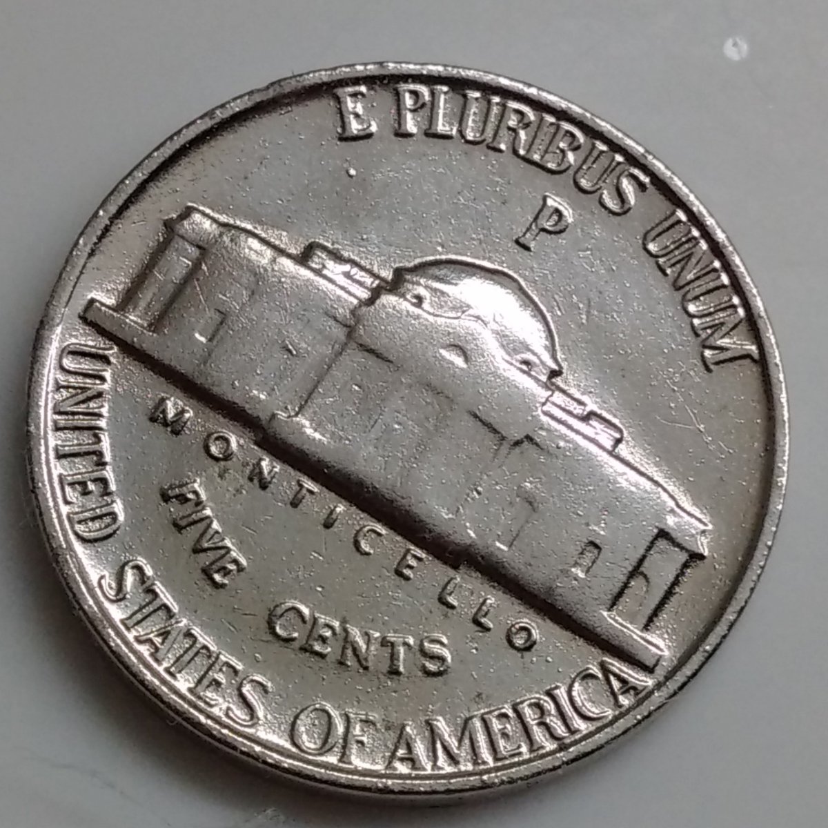 1943-P-Magnetic-Jefferson-Nickel--5.3-Grams