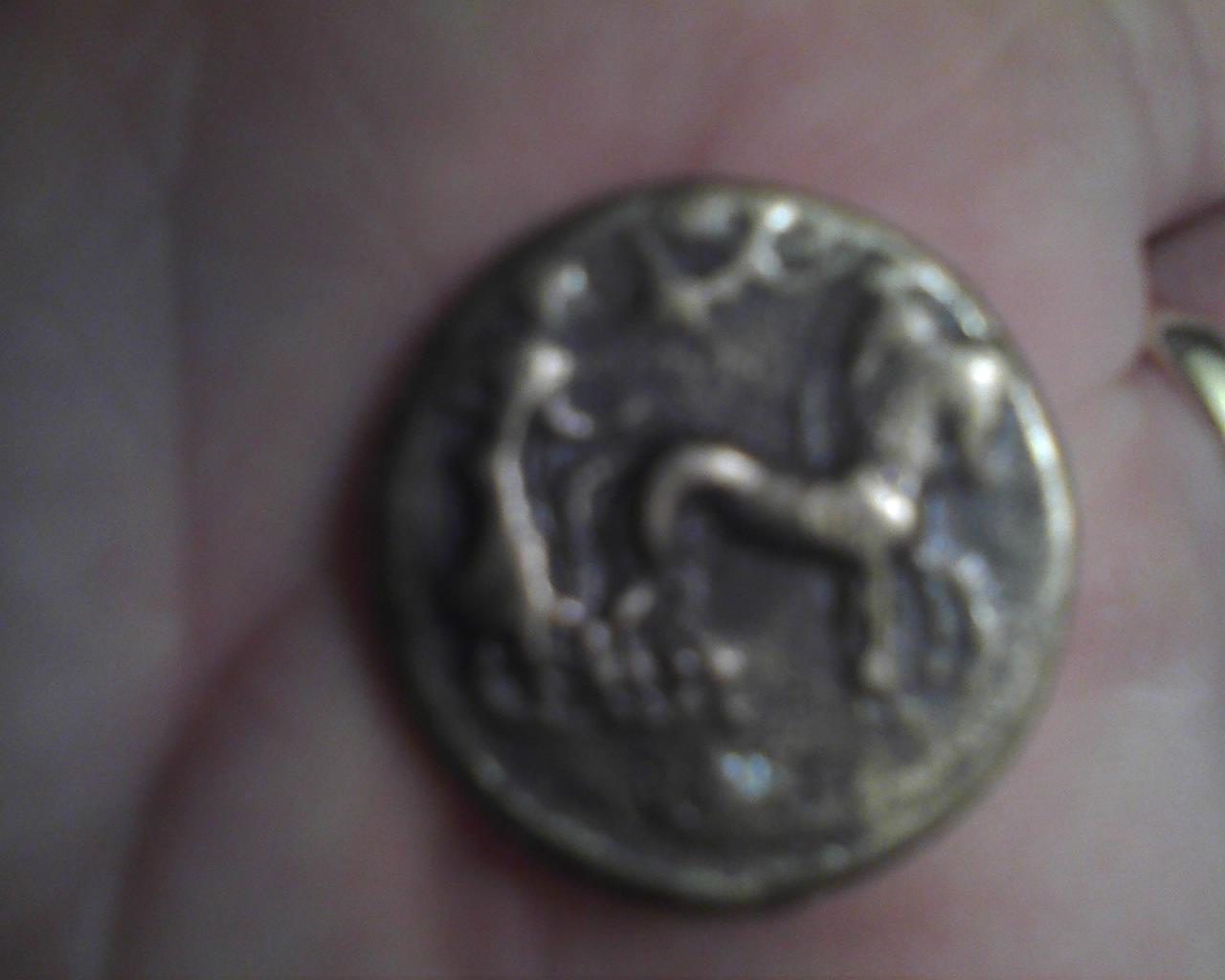 Unidentified-Horse-Head-Profile-Cee/Woman?-Behind-Horse-CO
