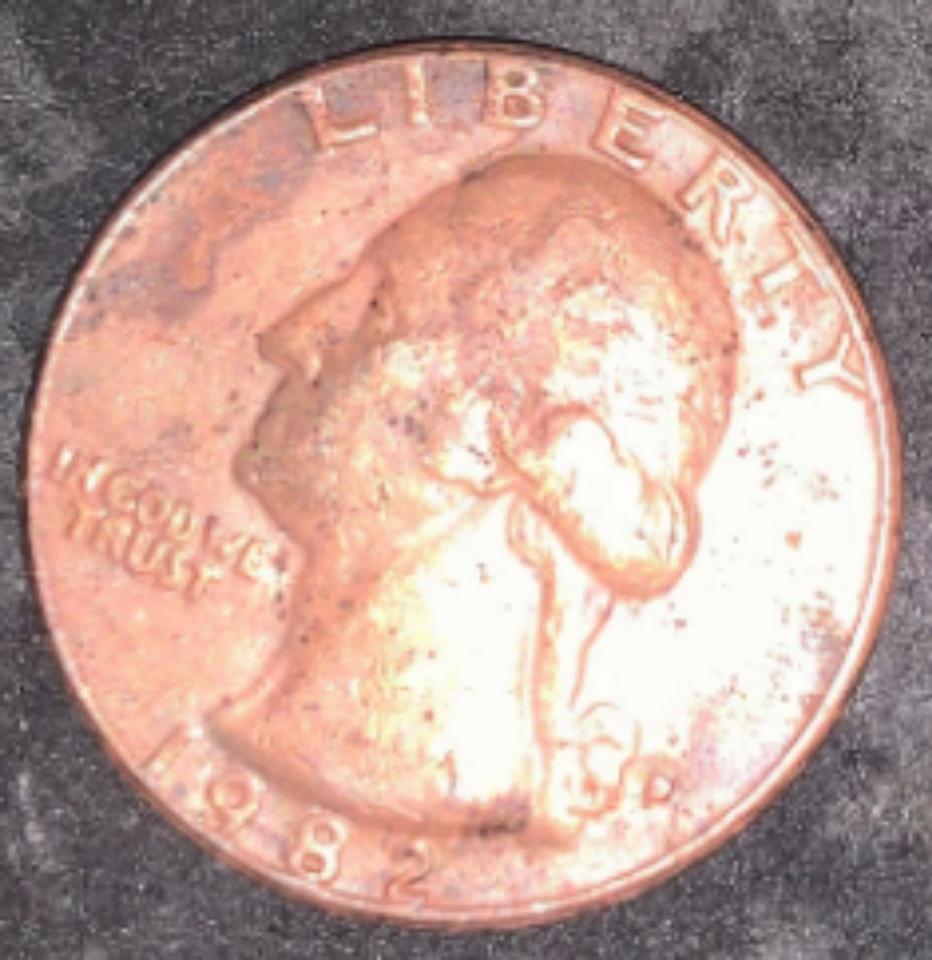 1982-D-Quarter-Error.-?-Clad-Layer-On-Both-Side-Missing.--?