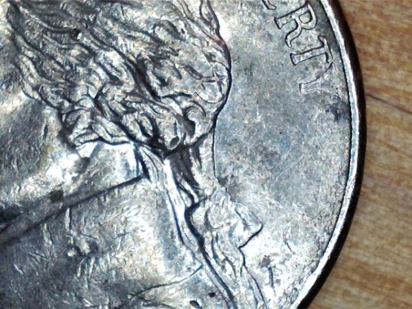 Nickel-Struck-Through
