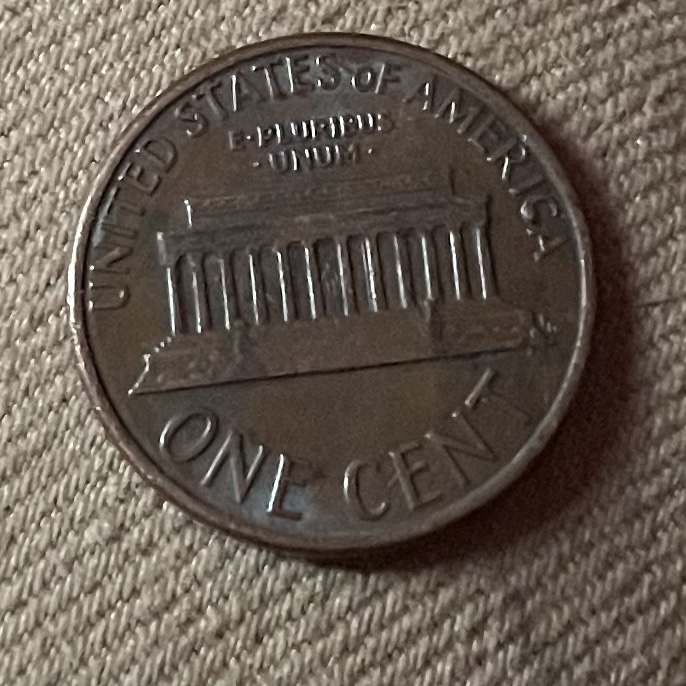 1987-Lincoln-Memorial-Cent-Error?