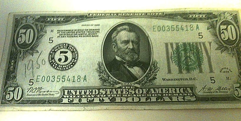 1928A-$50-Note-Gold-Demand---District-5---Richmond-Virginia