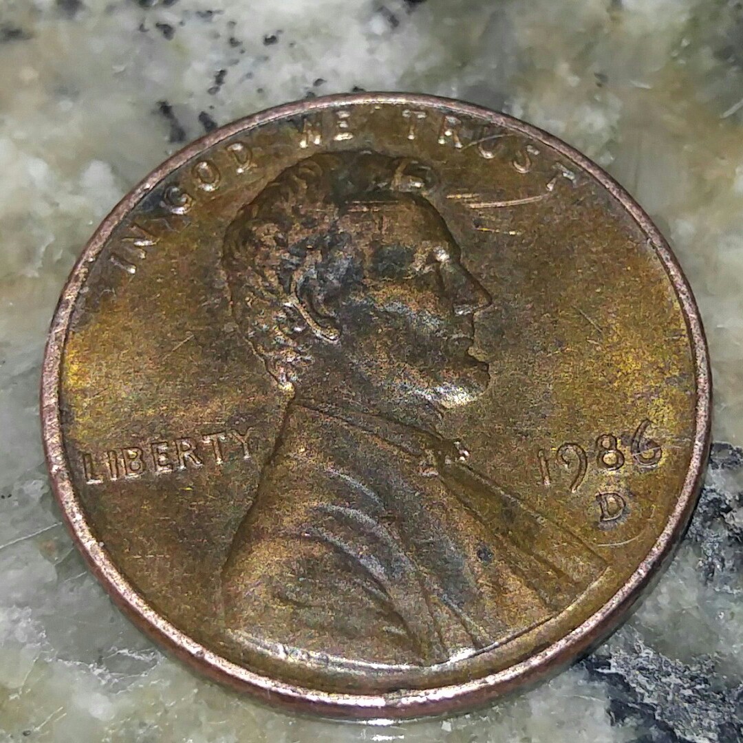 1986-Lincoln-Cent-On-Wrong-Metal?