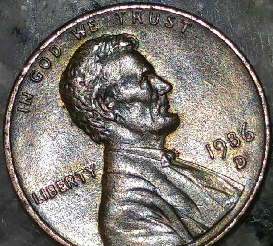 1986-Lincoln-Cent-On-Wrong-Metal?