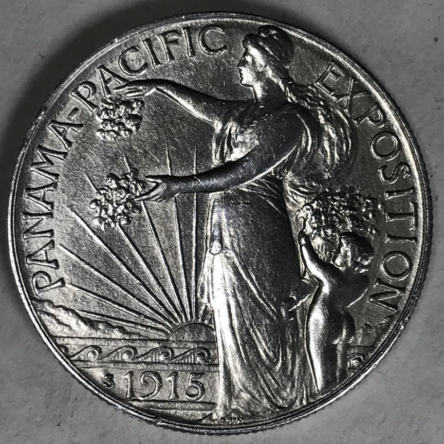 Grading-1915-S-Panamal-Pacific-Commemorative-Half-Dollar