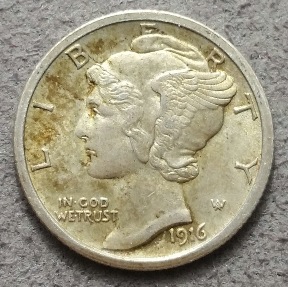 1916-Mercury-Dime,-Grade?