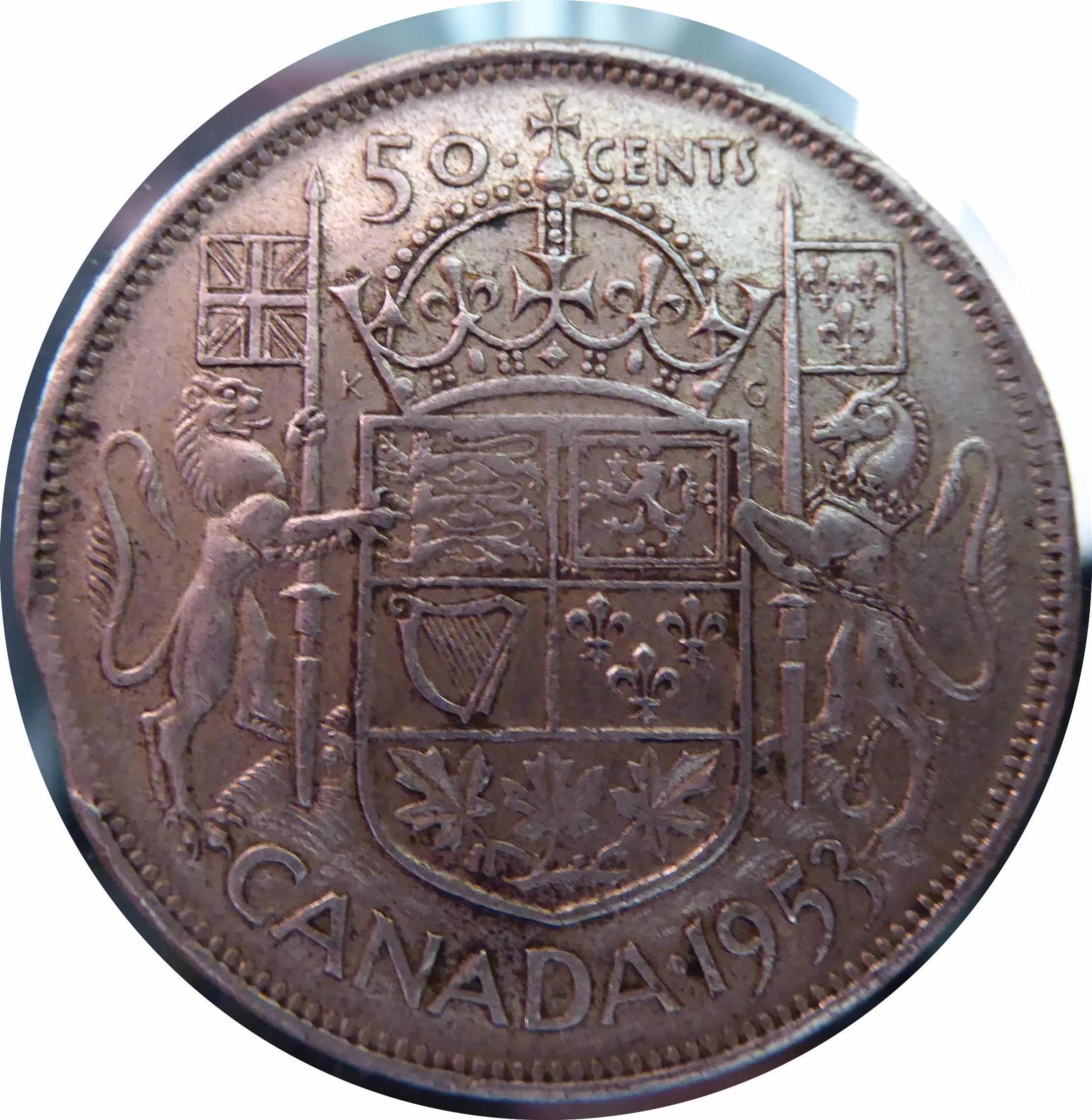 1953-50-Cent-Coin-With-Clip--Value?