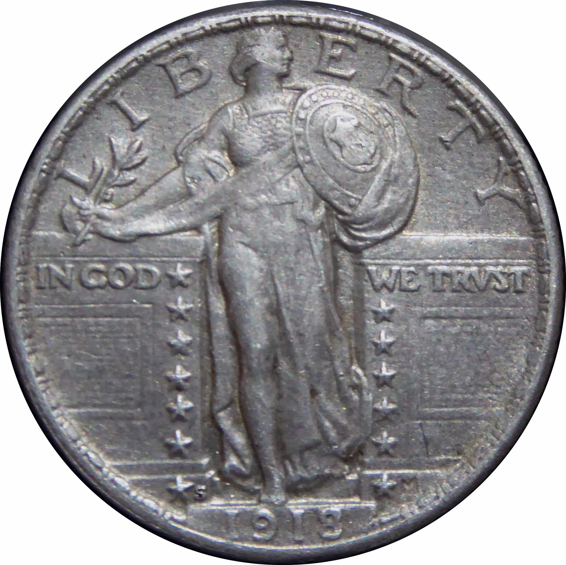 1918-S-Standing-Liberty-Quarter-For-Grading!