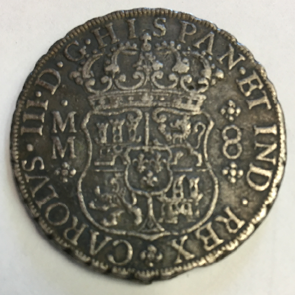 Mexico-Spanish-Colony,-8-Reales,-1760---Real-Or-Replica?