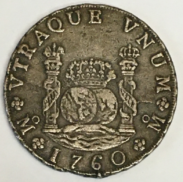 Mexico-Spanish-Colony,-8-Reales,-1760---Real-Or-Replica?