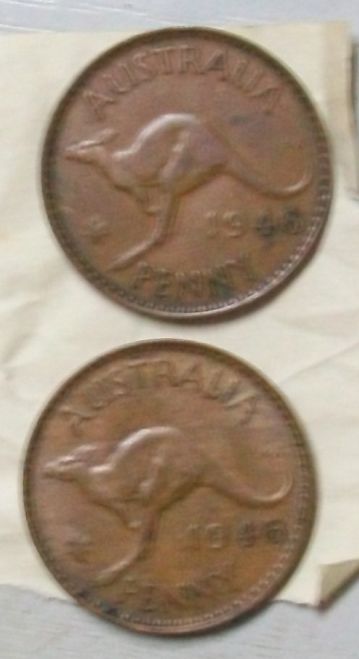 Coins-From-A-Deceased-Estate-25-And-46-Pennies-Amongst-Them