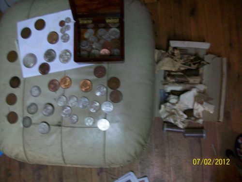 Coins-From-A-Deceased-Estate-25-And-46-Pennies-Amongst-Them