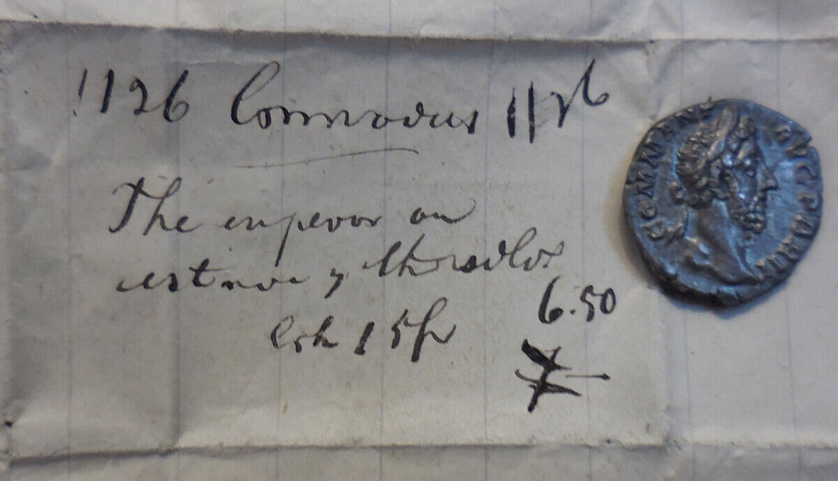 When-Coins-Were-Stored-In-Paper,-Ink-From-The-Well-Label,-Trebonianus-Gallus