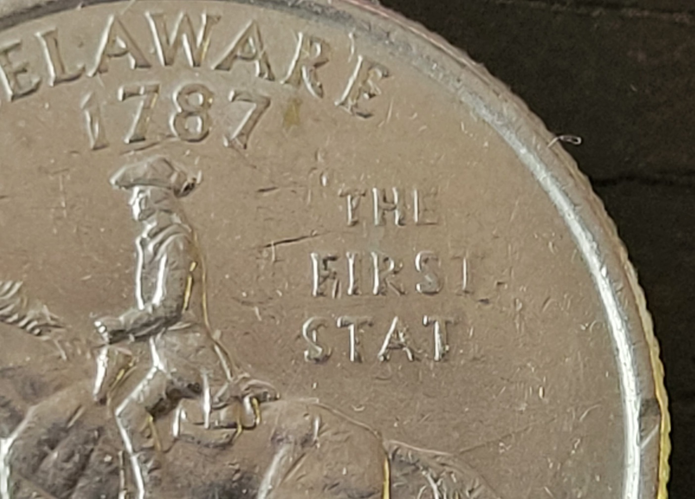 Missing-Letter-On-Reverse-Side-Of-1999-P-Delaware-Quarter