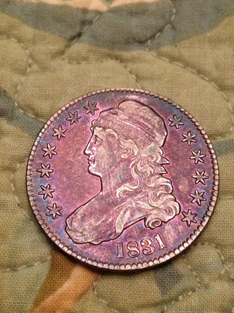 Wow...gorgeous-1831-Bust-Half....sending-To-PCGS