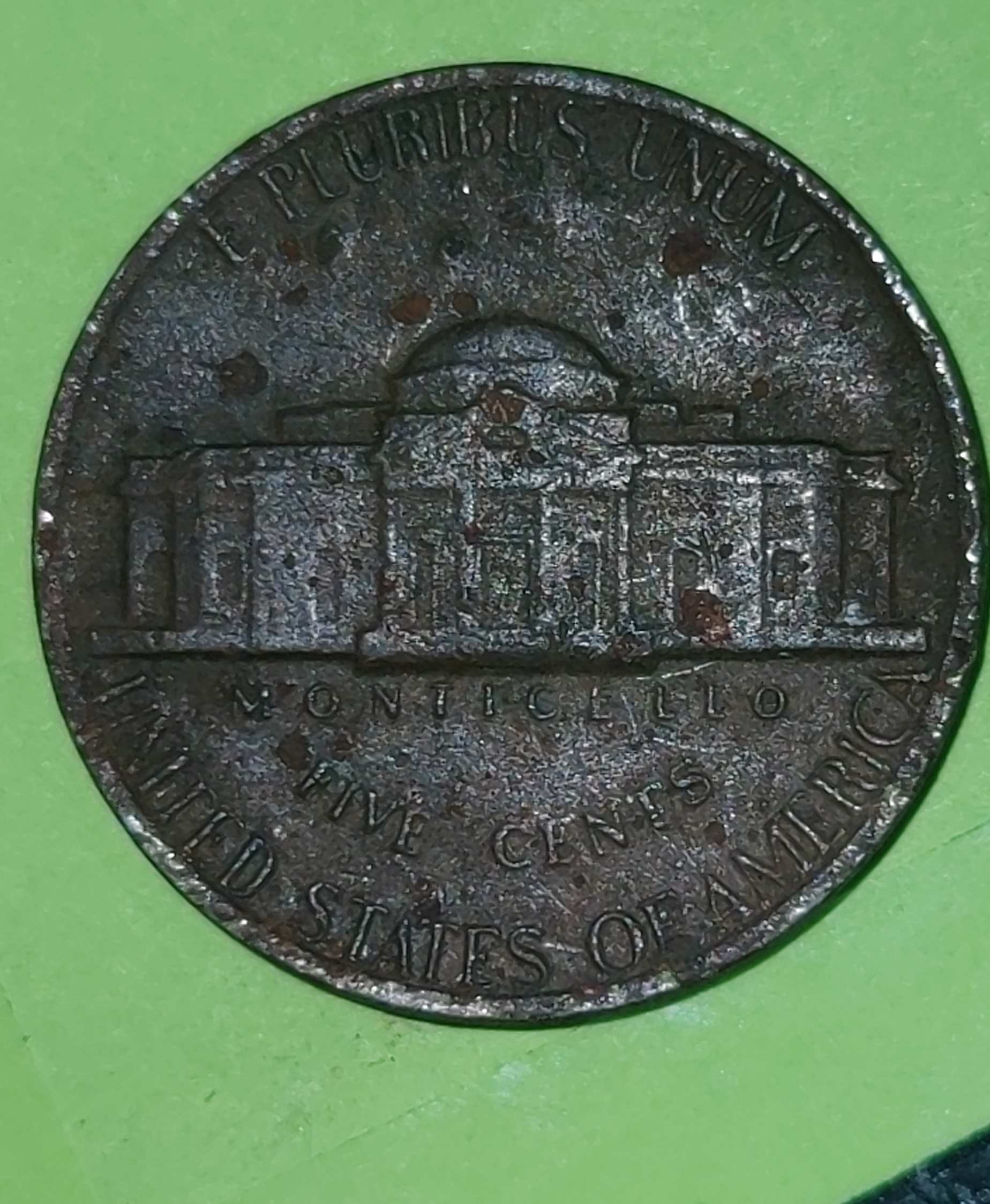 1964-Nickel-Super-Underweight-4.59-4.6grams