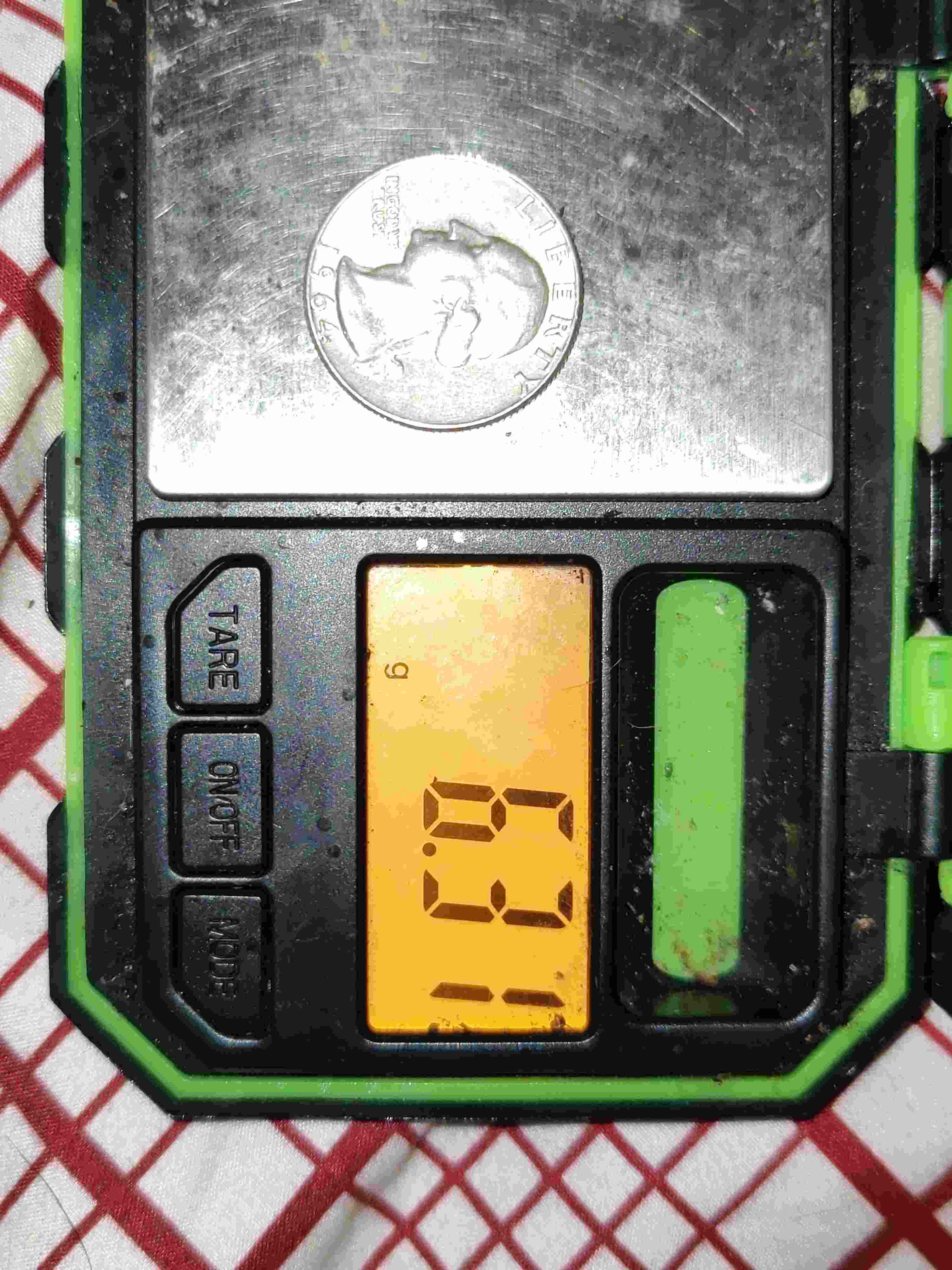 1964-Silver-Quarter-6.33g-How's-It's-Conditions?