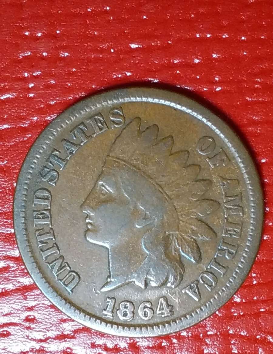 1864-L-On-Ribbon-Indian-Cent-FS-2301-S-1-Cherrypick