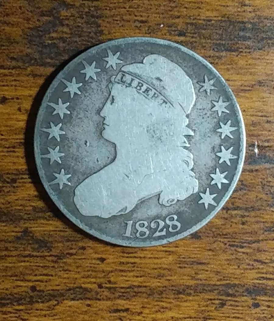 1828-O-Capped-Bust-Half-Dollar-Letterd-Edge---Grade-And-Detail-Opionions