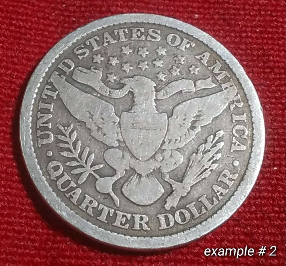 1900-Barber-Quarter-Broken-O-Obverse-Paired-On-Both-Type-II-And-III-Reverse