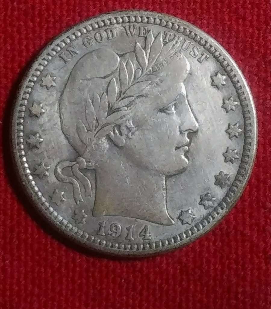 1914-P-Barber-Quarter-Grade-And-Condition-Please