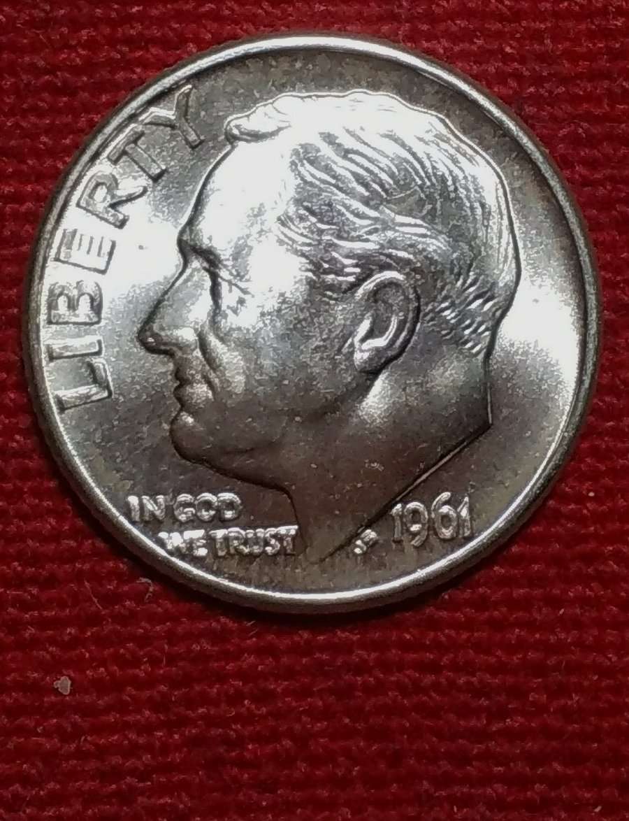 1961-D-Rosevelt-Dime-From-OBW-Roll-Gem?