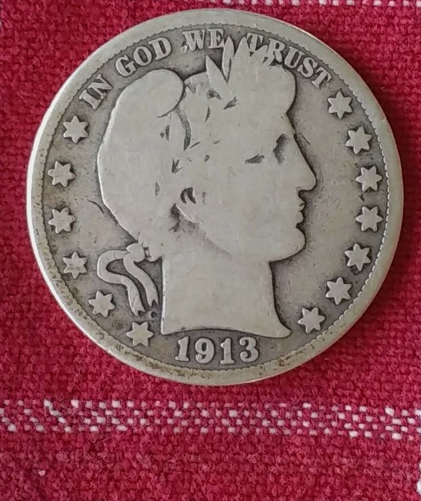 1895-O-And-1913-Barber-Half-Dollars-Bottom-Of-Barrel