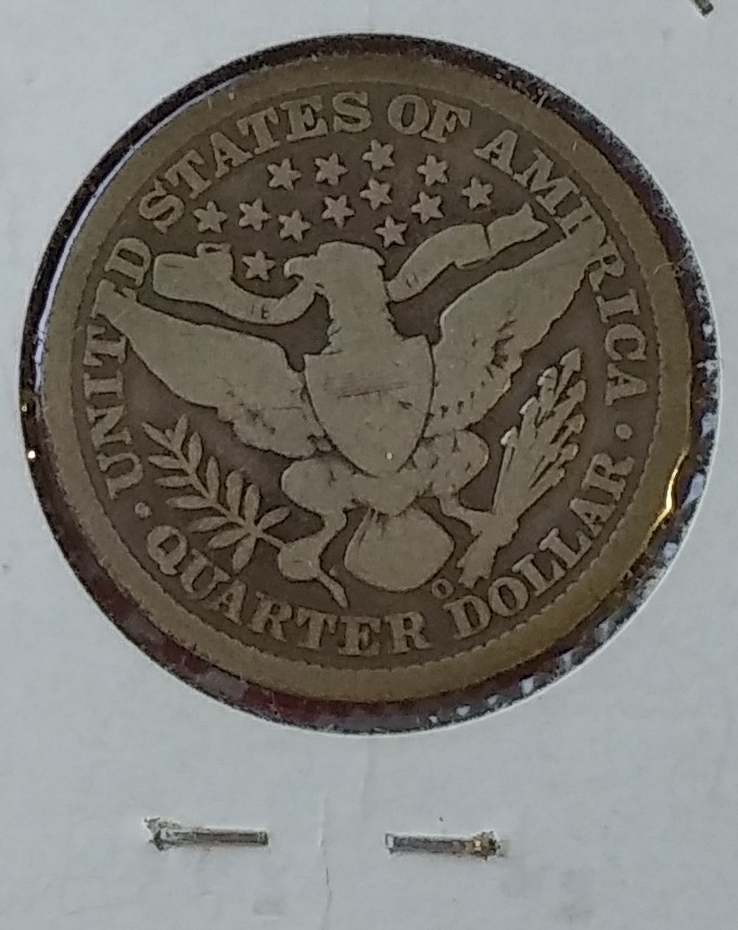 1895-O-Barber-Quarter-Toner-Low-Grade