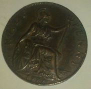 1923-Half-Penny-Found-My-Old-Coin-Collection-Today