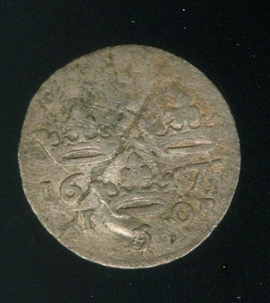 Sweden-1677.-What-Is-The-Grade-Of-This-Swedish-200-Ore-Coin-Of-1677?