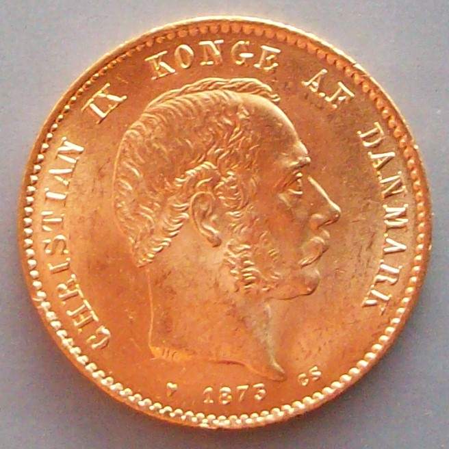 A-Denmark-1873-20-Kroner-Gold-Specimen