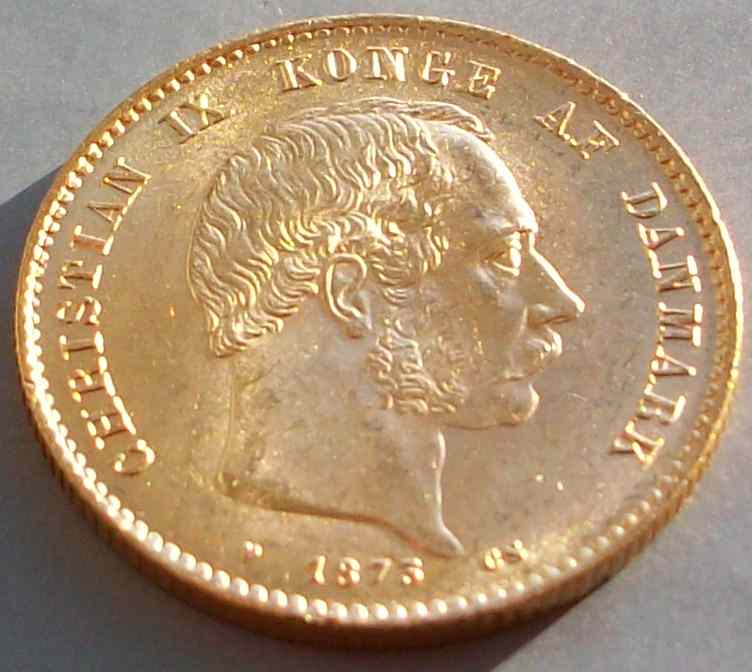 A-Denmark-1873-20-Kroner-Gold-Specimen