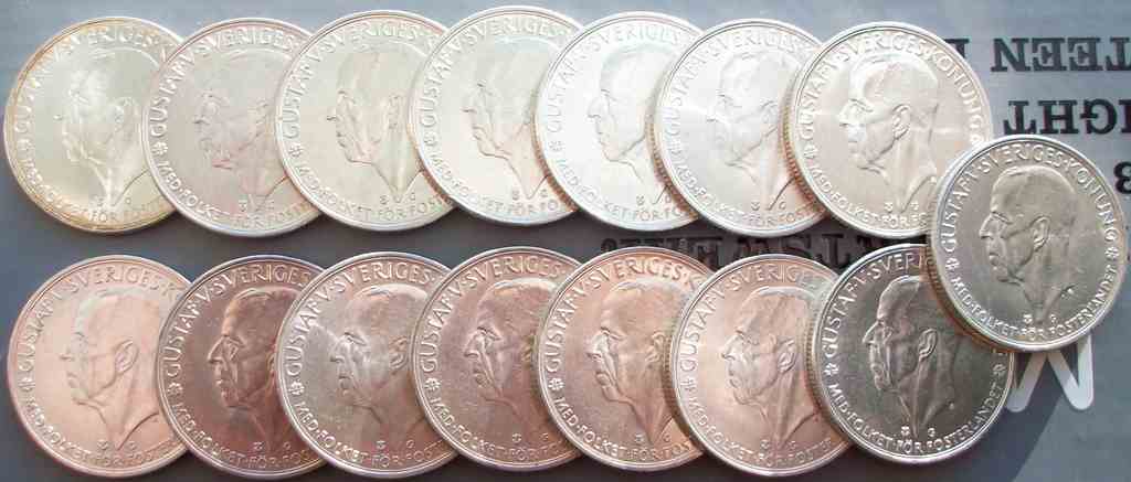 Sweden-5-Kronor-1935---A-Specimen-Revisited-And-En-Masse
